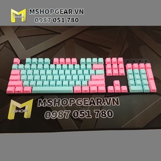 Set keycap Miami  thick PBT ninja OEM profile 104 keys