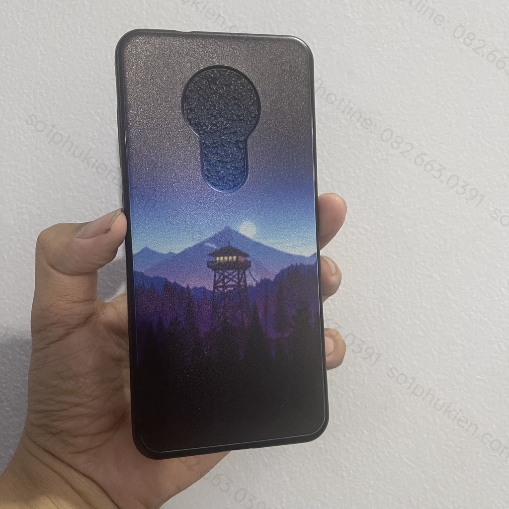 Ốp lưng Nokia 7.2 dẻo in hình thư pháp nhiều mẫu lựa chọn
