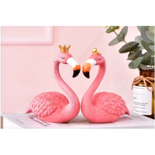 🔥𝐇𝐎𝐓 𝐃𝐄𝐀𝐋🔥Cặp Tượng Hồng Hạc Phong Cách Bắc Âu Sáng Tạo