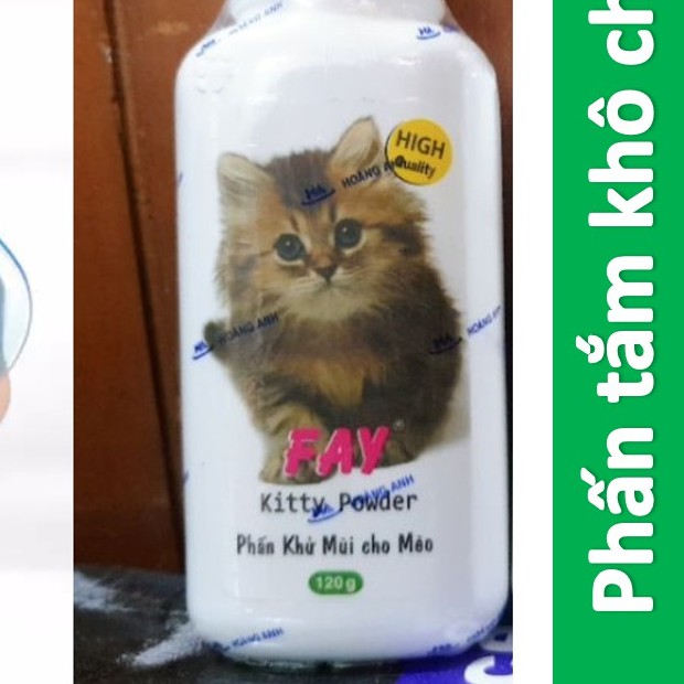 Bọt tắm khô - Sữa tắm khô & Phấn tắm khô chó mèo FAY KITTY & FAY PUPPY