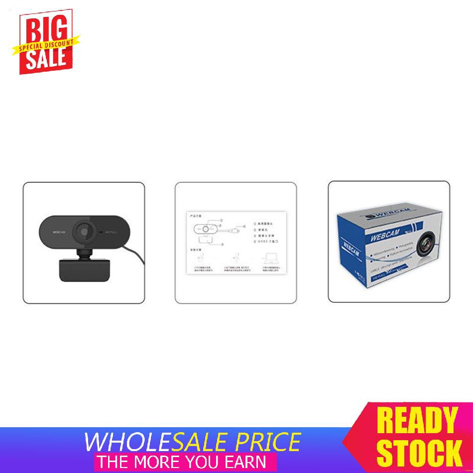 Webcam 1080p Pc Mini Usb 2.0 Kèm Mic | BigBuy360 - bigbuy360.vn
