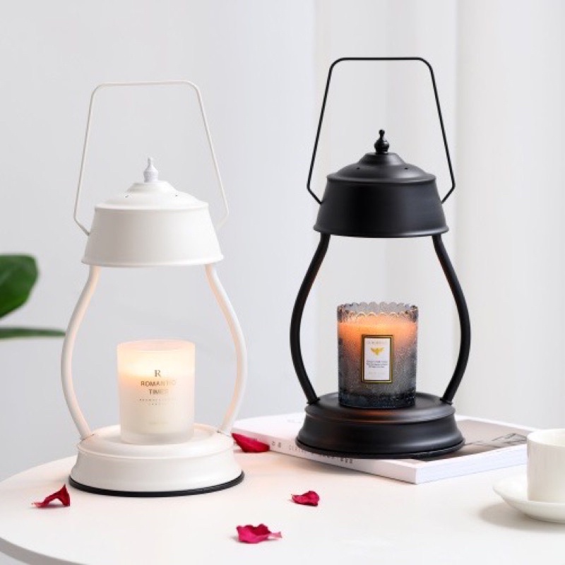 Đèn đốt nến Vintage có chỉnh nhiệt tặng kèm 2 bóng