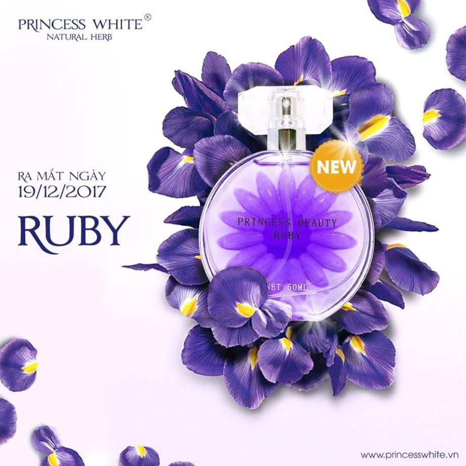 RUBY NƯỚC HOA CAO CẤP-PRINCESS WHITE