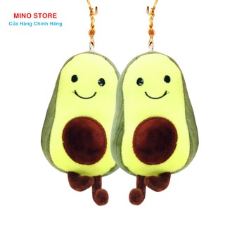 Gấu Bông Móc Khoá Hình Quả Bơ MINO STORE