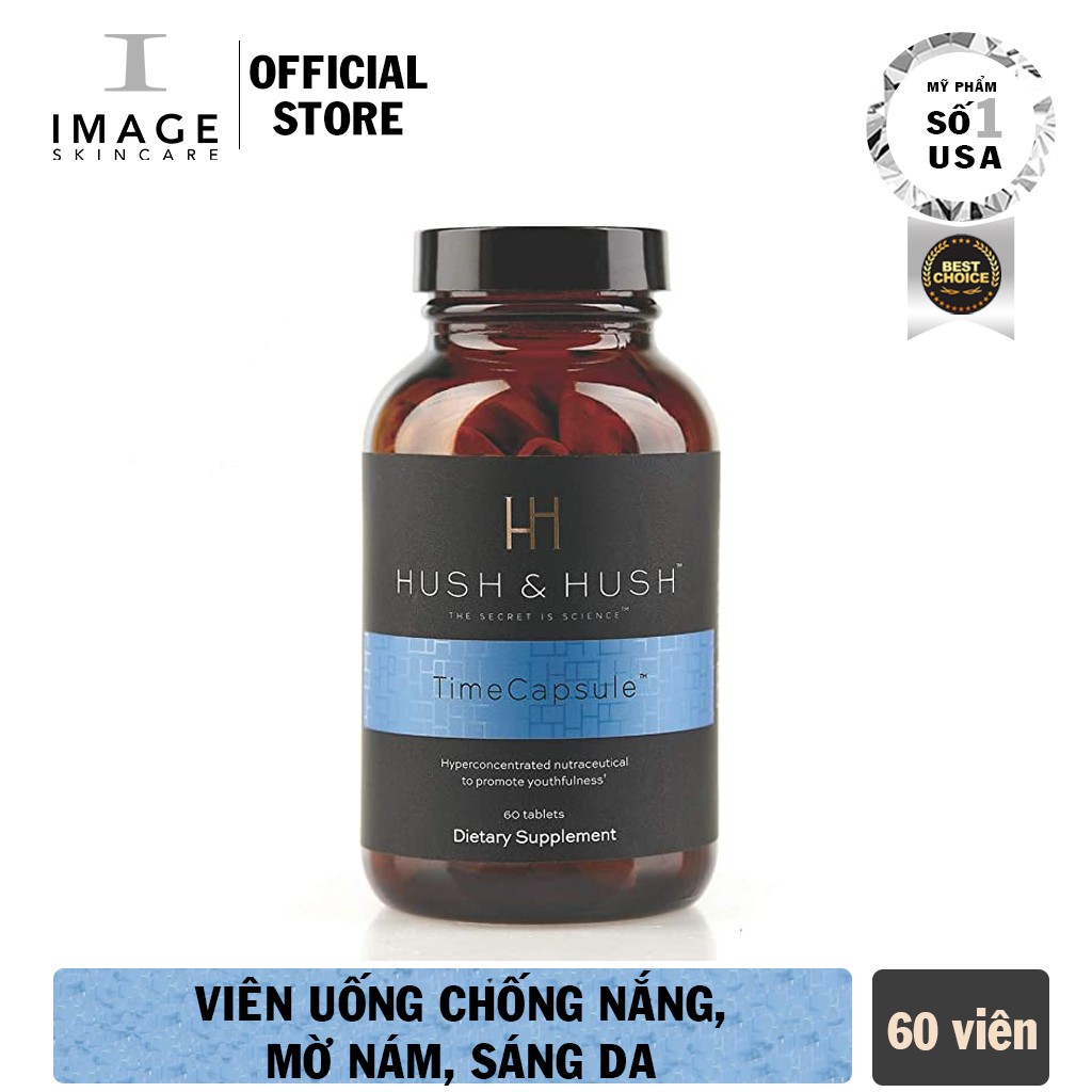 Viên Uống Chống Nắng, Mờ Nám, Sáng Da Hush & Hush Time Capsule