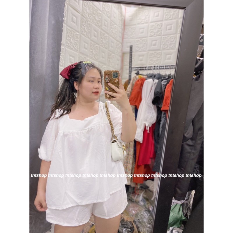 Set Babydoll Xốp Đùi [ TNT Shop Bigsize 60kg - 90kg ] Ảnh thật 100%