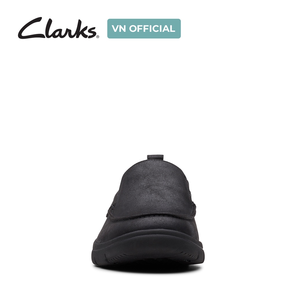 Giày Sục Nam CLARKS Tunsil Way Màu Đen