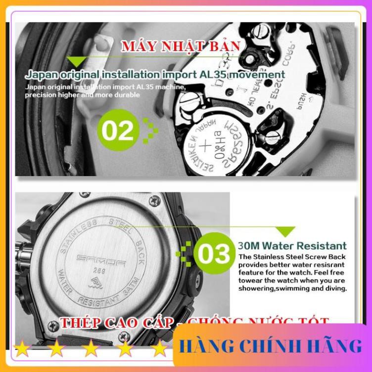 [ HÀNG CHÍNH HÃNG ] Đồng hồ thể thao nam SANDA TIGER JAPAN - Chống nước Siêu bền | BigBuy360 - bigbuy360.vn