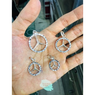 MẶT DÂY CHUYỀN BẠC MERCEDES CHO NAM/NỮ