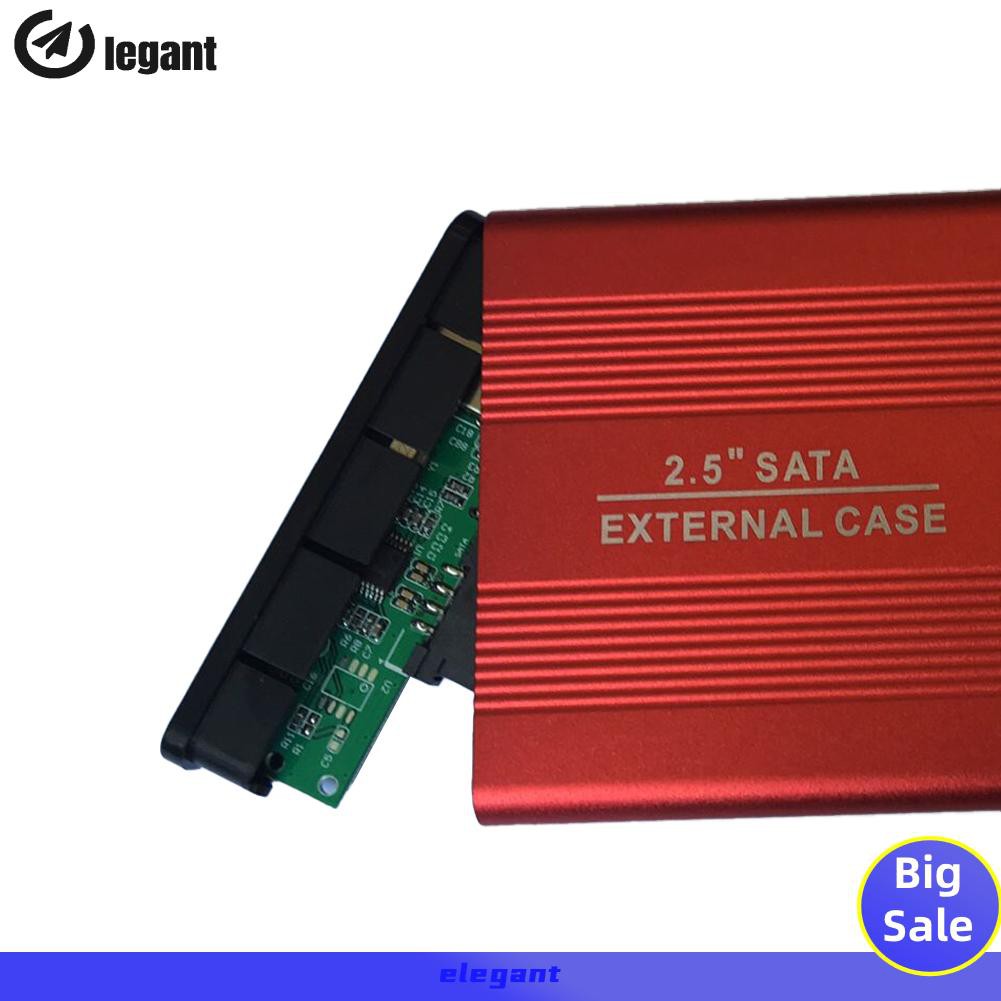 [NEW]2.5 Inch USB 2.0 SATA External Mobile Hard Disk Box Aluminum Alloy Shell | BigBuy360 - bigbuy360.vn