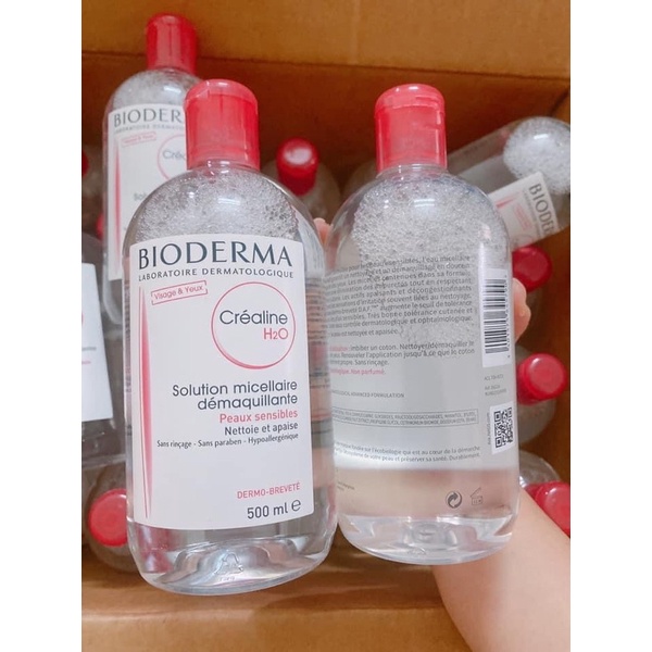 Nước Tẩy Trang Bioderma Créaline H2O 500ml Bản Mới Nhất có Bill Biodema | BigBuy360 - bigbuy360.vn