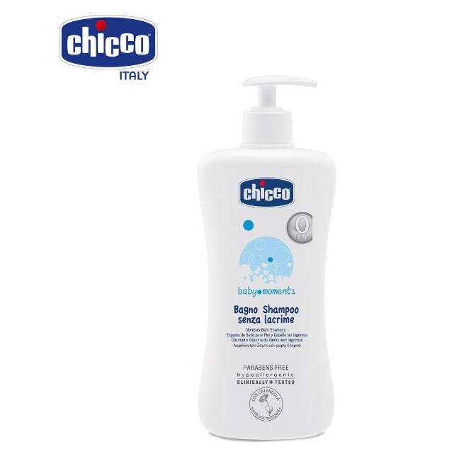 Sữa Tắm Gội Chicco Chiết Xuất Yến Mạch/ Hoa Cúc Chai 200ml / 500ml Cho Bé