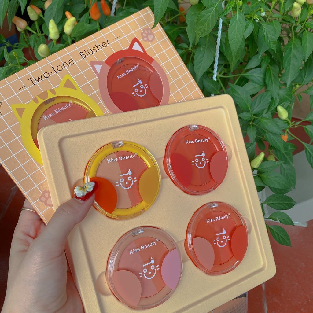 Bảng 4 hộp phấn má 2 ngăn CatBlusher | BigBuy360 - bigbuy360.vn