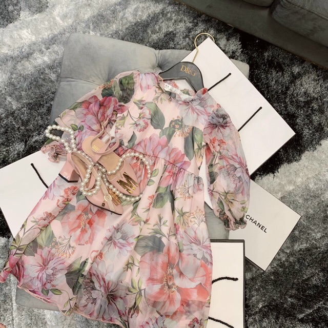 Váy tơ bánh bèo cho bé