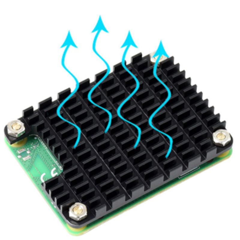 Vây Tản Nhiệt Bằng Nhôm Cho Mô Đun Làm Mát Raspberry Pi CM4 4