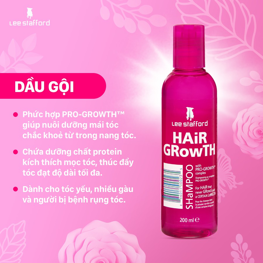 Dầu gội kích thích mọc tóc Hair Growth 200ml