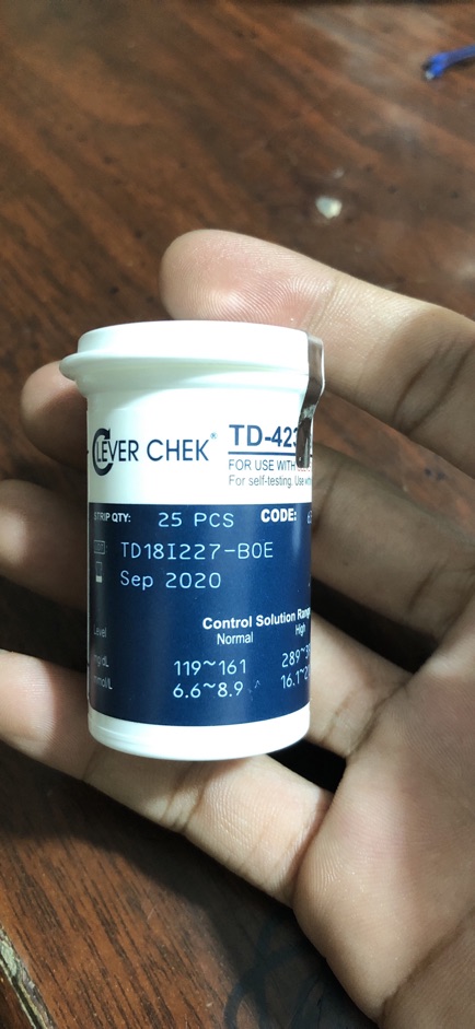 Que tiểu đường clever chek td 4230  td-4230 - ảnh sản phẩm 2