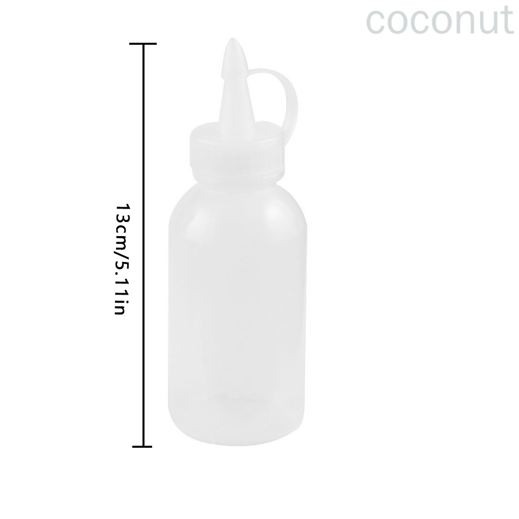 Bình nhựa đựng dầu / nước sốt / nước sốt 100ml có đầu xịt tiện dụng cho nhà bếp