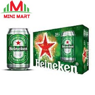 THÙNG 24 LON BIA HEINEKEN 330ML