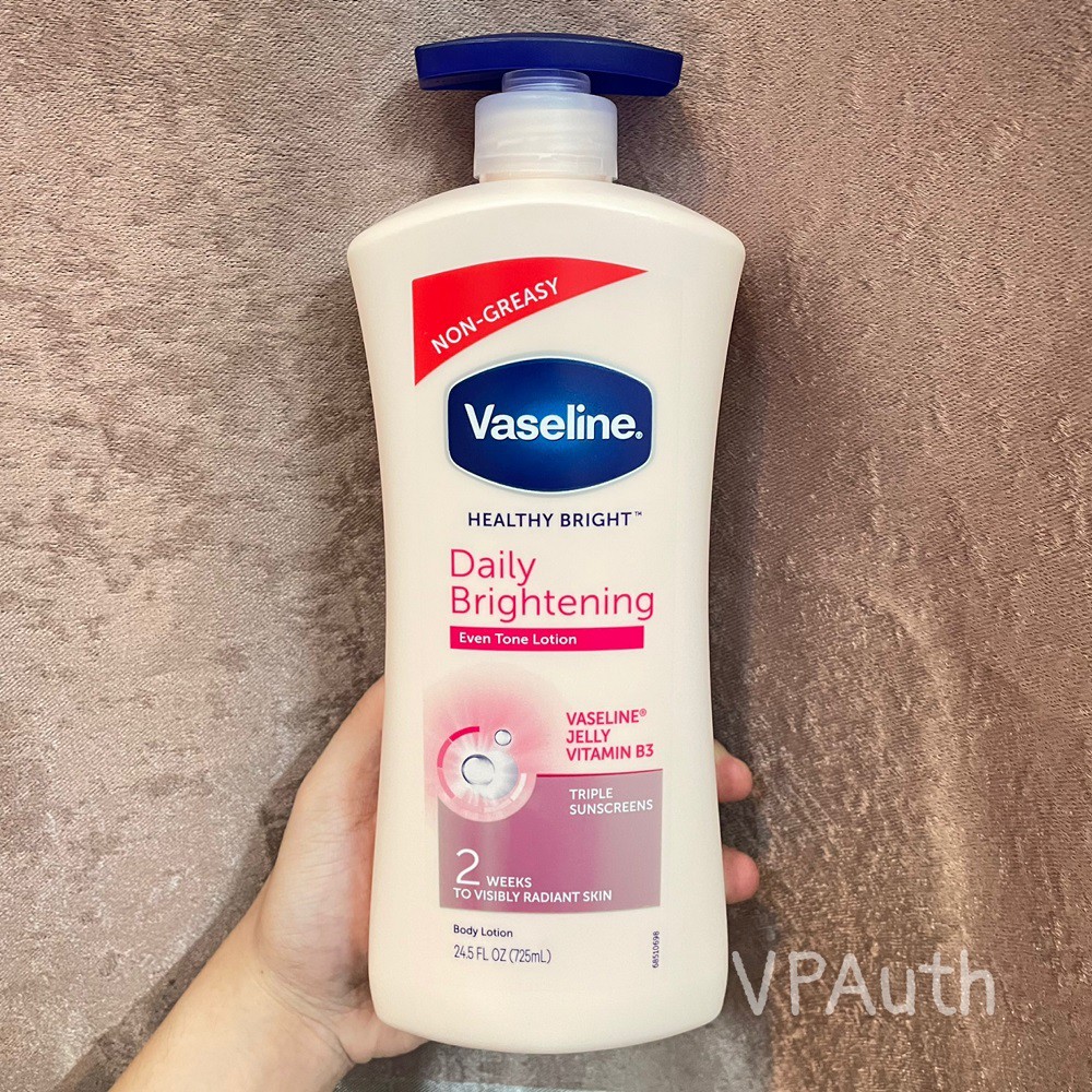 Dưỡng thể trắng da Vaseline Healthy White UV Lightening 725ml