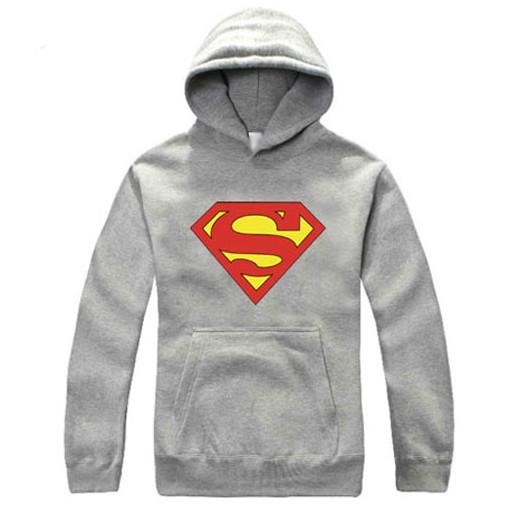 Áo Hoodie In Logo Superman Top 2 - Roffico