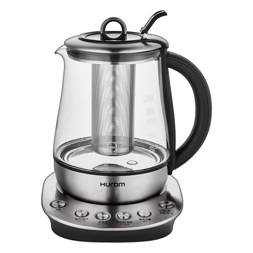 Ấm siêu tốc Hurom Tea Master 1.4L dùng pha trà và chưng yến [nhập Đức chính hãng]