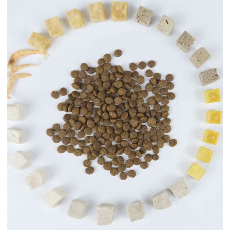 Thức ăn cho mèo cao cấp Catfood Hạt dinh dưỡng cho mèo mix topping cá ngừ ức gà lòng đỏ trứng 5kg Đảo Chó Mèo Official