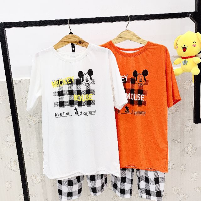 Set bộ lửng BIG SIZE - MICKEY CARO (shopee: thaicont)