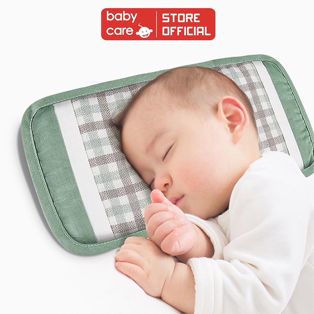 Gối chống bẹp đầu cho bé sơ sinh BC BABYCARE an toàn cho bé - BC5279