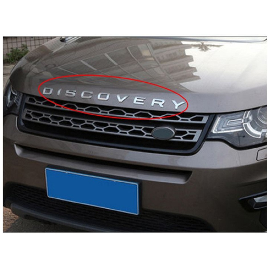 Decal chữ Discovery nổi dán ô tô