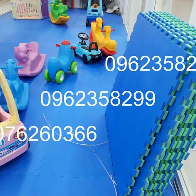 Thảm xốp trải sàn 1m x 1m x 3cm trải sàn phòng Gym , Boxing Khu Vui Chơi lh shop để báo giá