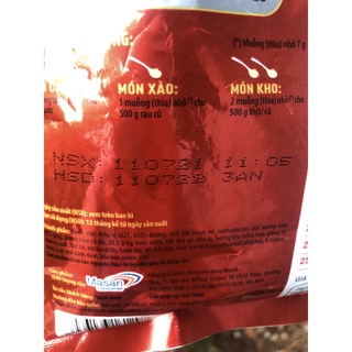  HẠT NÊM CHINSU 25 DƯỠNG CHẤT ( GÓI 400GR ). DATE 07.2022