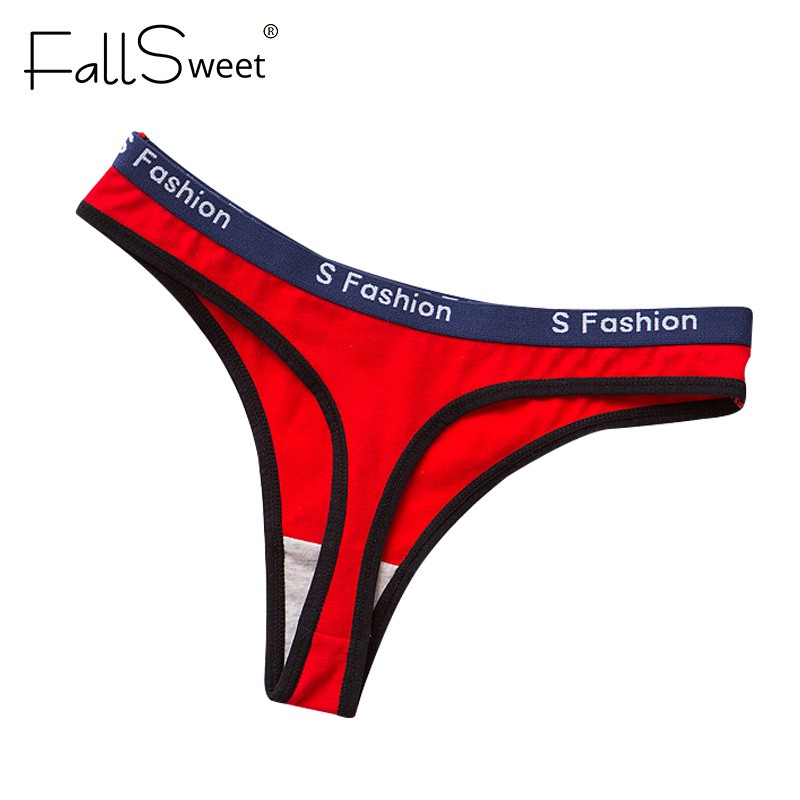 Quần lót FallSweet từ cotton lọt khe lưng thấp quyến rũ cho phái nữ