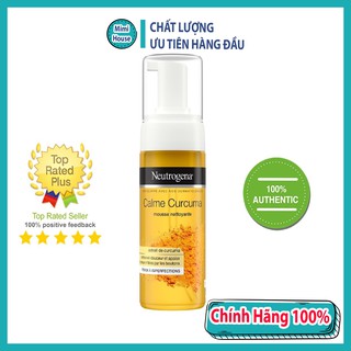 Sữa Rửa Mặt Neutrogena Tạo Bọt Từ Tinh Nghệ Sáng Da, Mờ Thâm, Giảm Mụn Nội Địa Pháp 150ml