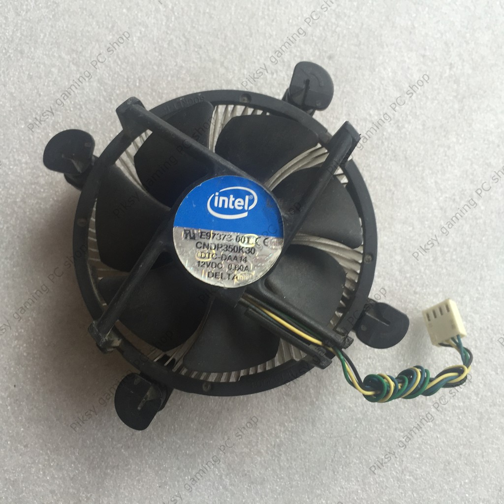 Quạt chip LED máy tính - Fan Led 5 màu - Fan Box không led - Fan zin socket 775 / 1155 / 1156