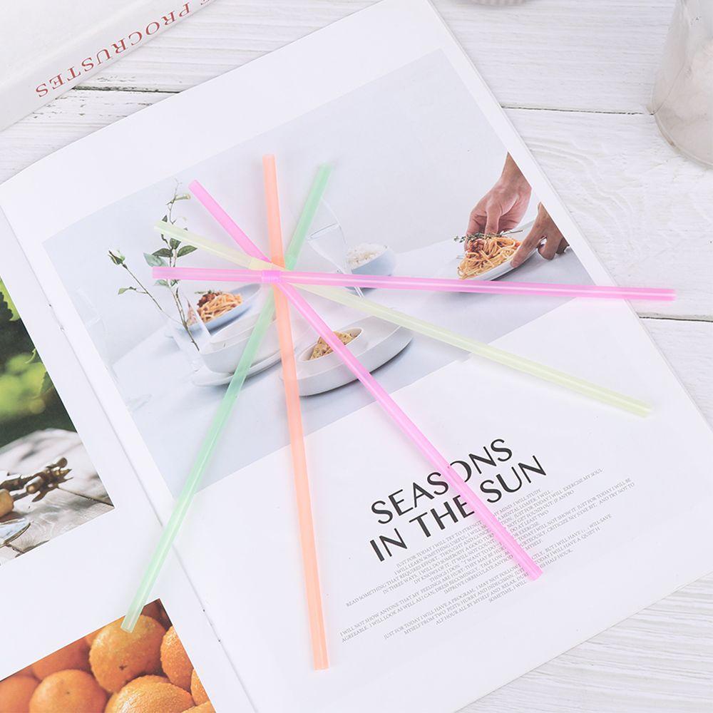 Set 100 Cốc Nhựa Uống Nước Có Thể Uốn Cong Tiện Dụng