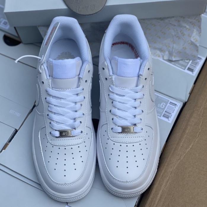 [More&More] Giày thể thao Sneaker AF1 full trắng 𝗮𝗶𝗿 𝗳𝗼𝗿𝗰𝗲 𝟭 full white phiên bản cao cấp nhất MSN2871 | BigBuy360 - bigbuy360.vn