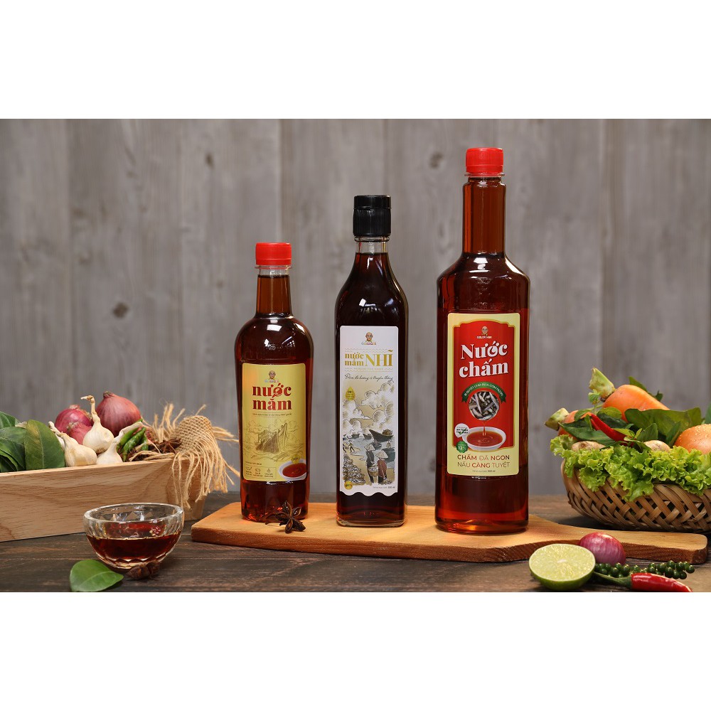 [DATE 02/05/24] Nước Mắm Nhỉ COLOR MAN 40 Độ Đạm Chai Thủy Tinh 500ml