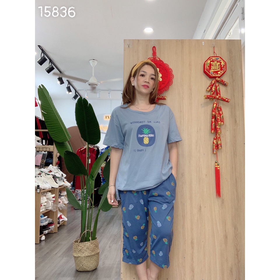 Bộ lửng Bigsize Thơm Xanh SL.QC 15836