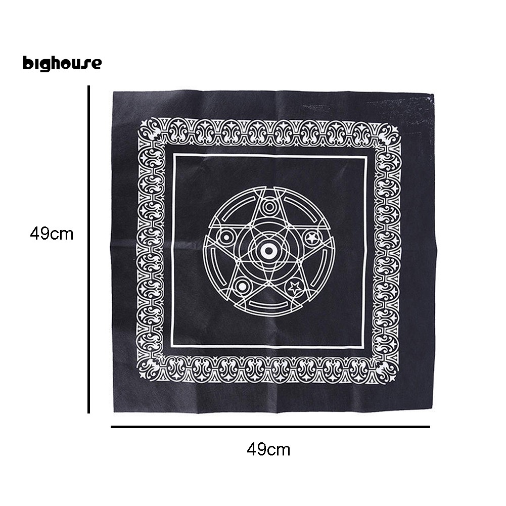 Khăn Trải Bàn Chơi Bài Tarot 49cm Bằng Vải Không Dệt