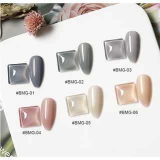 Sơn gel nhũ giả bột as chai đen mã bmg 15ml chính hãng