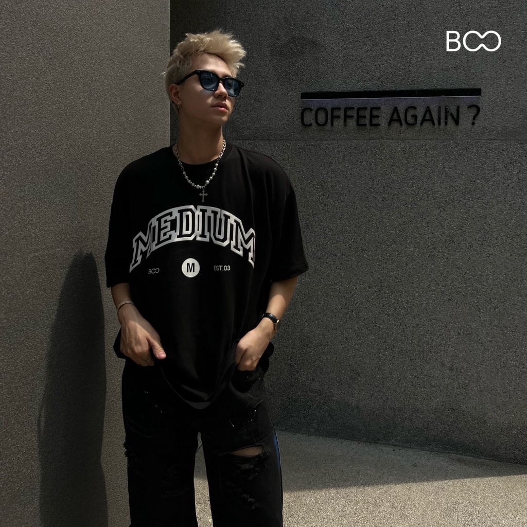 Áo Thun BOO Unisex Dáng Oversize In Graphic In Size Màu Sắc Hot Trend