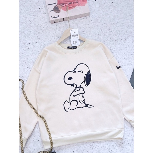 [FREESHIP - HÀNG LOẠI 1] ÁO NỈ SNOOPY IN 2 MẶT HOT HIT | BigBuy360 - bigbuy360.vn