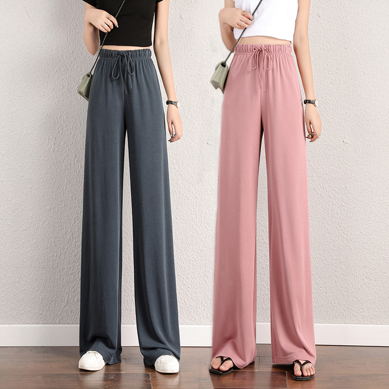 Quần dài ống rộng phong cách Hàn Quốc cho nữ | BigBuy360 - bigbuy360.vn