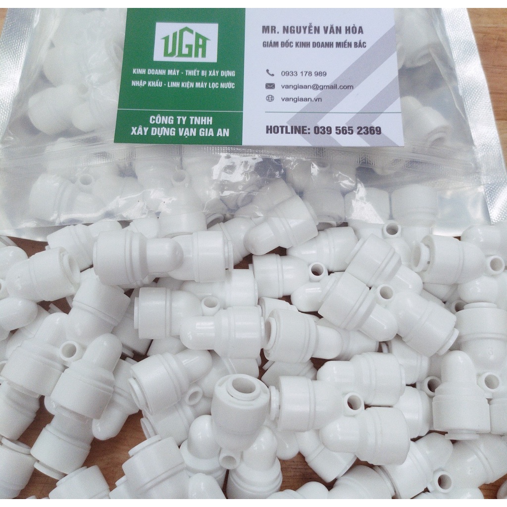Cút Y 3 Đầu Dây 6 Nối Nhanh Máy Lọc Nước RO - Nano