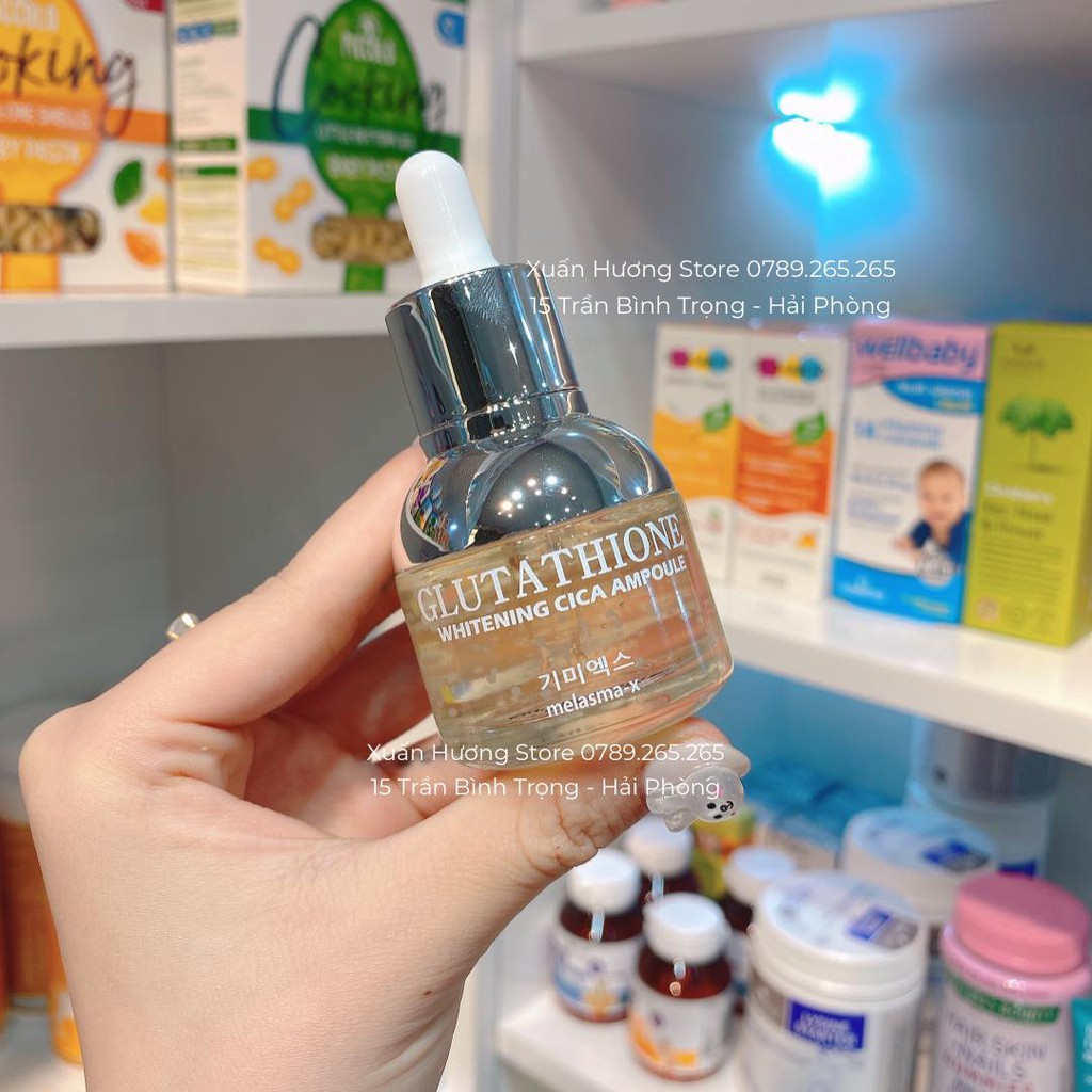 Serum dưỡng trắng Glutathione Whitening Cica Ampoule