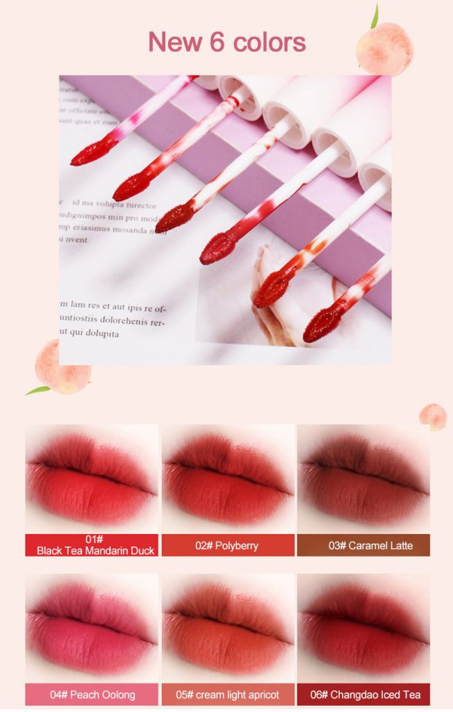 (Hàng Mới Về) Son Môi Lâu Trôi Màu Nhung Mờ Thời Trang | BigBuy360 - bigbuy360.vn