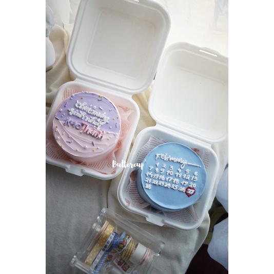 Bánh kem bento - bento cake 10cm-ship hoả tốc-đặt trước từ 2-3h