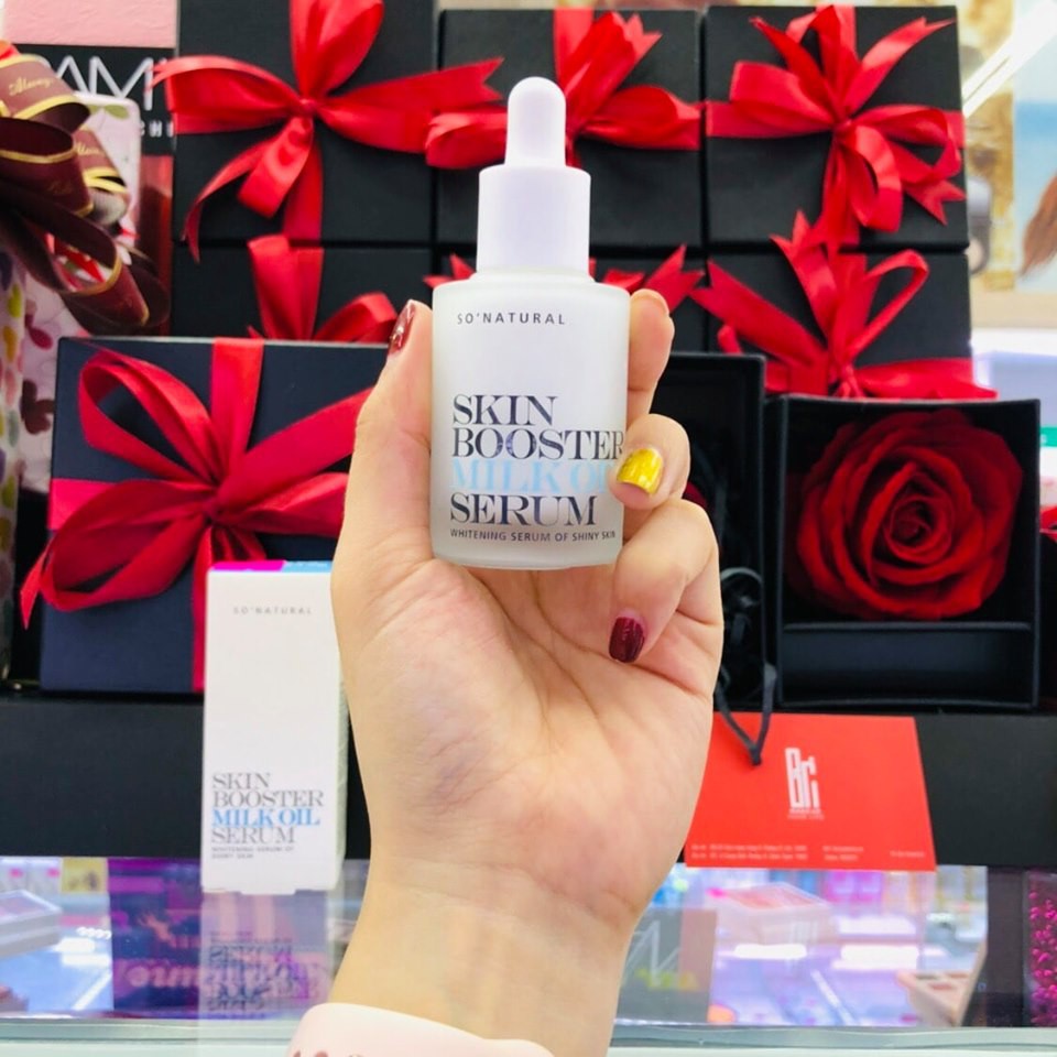 Serum Dưỡng Trắng Da So Natural Skin Booster Milk Oil | BigBuy360 - bigbuy360.vn