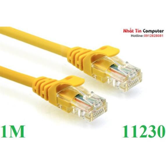 Dây Mạng Lan Bấm Sẵn 1M Cho Máy Tính